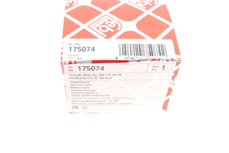 Клапан електромагнітний febі Bilstein 175074