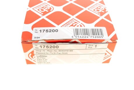 Фільтр картерних газів febі Bilstein 175200