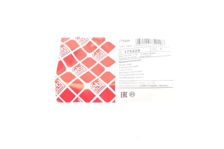 Патрубок гальмівний febі Bilstein 175229