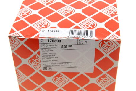 Фільтр паливний febі Bilstein 175593