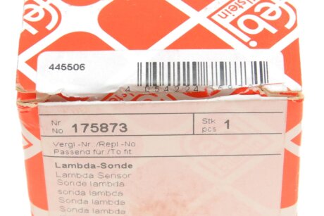 Зонд Lambda febі Bilstein 175873