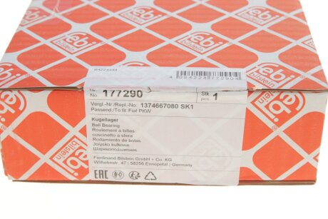 FEBI підшипник амортизатора CITROEN JUNPER 15- febі Bilstein 177290