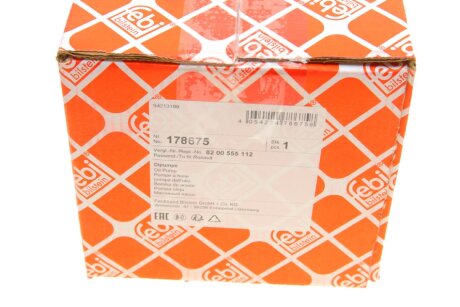 Помпа масла febі Bilstein 178675