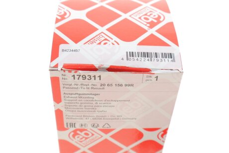 Кріплення глушника febі Bilstein 179311