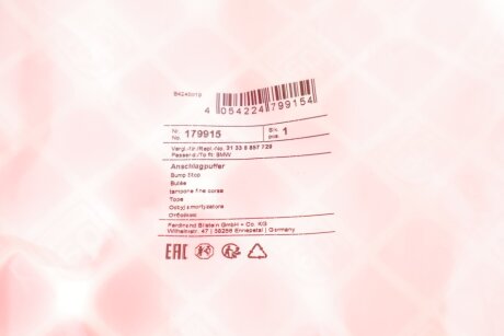 Відбій амортизатора febі Bilstein 179915