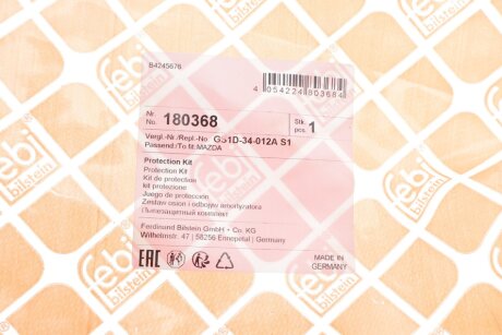 К-т захистний амортизатора febі Bilstein 180368