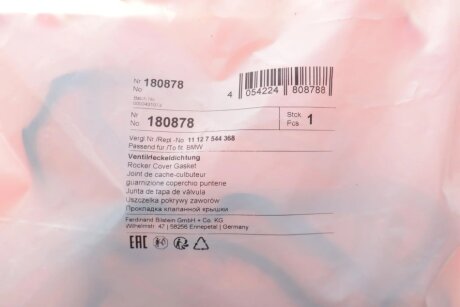 Прокладка кришки клапанів febі Bilstein 180878