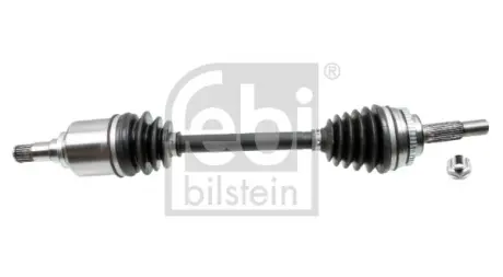 FEBI TOYOTA Напіввісь передня ліва L=650 mm 26/20 COROLLA Verso (ZER_, ZZE12_, R1_) 1.6/1.8 04-09 Febі Bilstein 181257