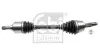 FEBI FIAT піввісь лів. 25/22 зуб. 500 0.9 12-, 500 C 1.4 09- febі bilstein 182017