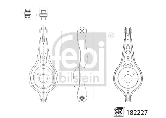 Подушка (опора) двигателя febі bilstein 182227