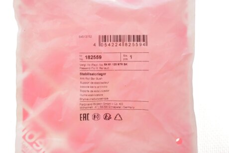 FEBI RENAULT Втулка стійки стабілізатора ZOE 12- febі Bilstein 182559