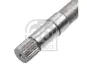 FEBI PEUGEOT піввісь прав. L=945mm 25/24 зуб PARTNER TEPEE 1.6 14-, CITROEN BERLINGO MULTISPACE (B9) 1.6 BlueHDi 14- Febі Bilstein 182628 (фото 2)