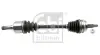 FEBI RENAULT піввісь ліва 692mm (шліц 28/39) Master II / Opel Movano Nissan Interstar 06-10 2.5dCi Febі Bilstein 182962 (фото 1)