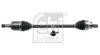 FEBI FORD Напіввісь задн. KUGA I 2.0 TDCi 4x4 10-12, VOLVO S60 II (134) D4 AWD 15-18 febі bilstein 183376