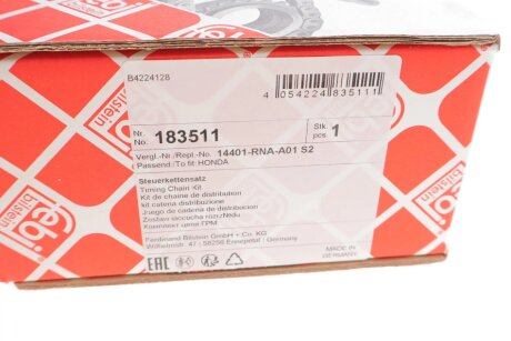 К-т приводу газорозподільчого механізму febі Bilstein 183511