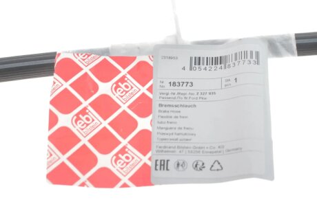 Патрубок гальмівний febі Bilstein 183773