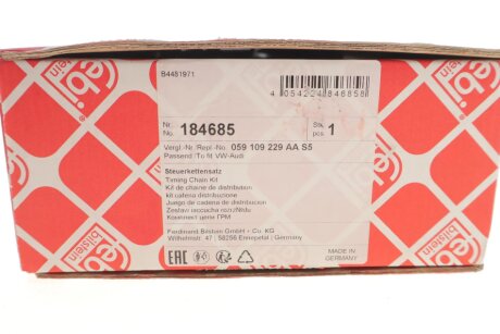 К-т ланцюгів привідних грм і балансувальних валів febі Bilstein 184685