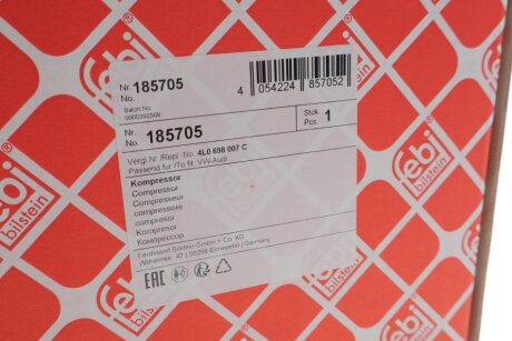 Компресор повітряний febі Bilstein 185705