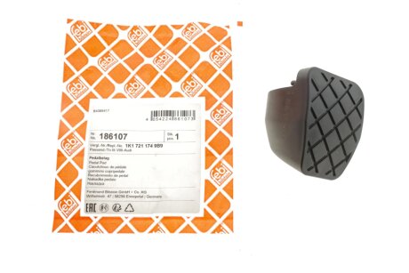 Накладка педалі febі Bilstein 186107