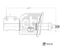 FEBI CITROEN амортизатор передній CITROEN JUMPY, SPACETOURER OPEL VIVARO C, ZAFIRA LIFE PEUGEOT EXPERT, TRAVELLER 1.5D-Electric 04.16- febі bilstein 193150