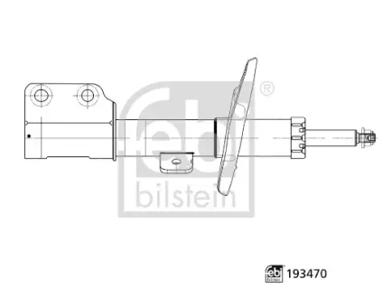 FEBI CITROEN амортизатор передн. газ. JUMPY 16-, OPEL, PEUGEOT Febі Bilstein 193470