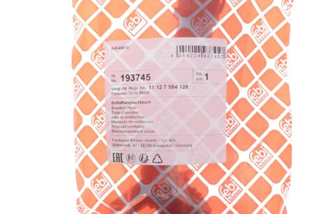 FEBI BMW Шланг для прокачки febі Bilstein 193745