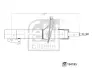 FEBI FORD амортизатор газ.передн. Transit 01- febі bilstein 194185
