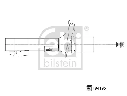 FEBI FORD амортизатор газ.передн.Transit 06- febі bilstein 194195