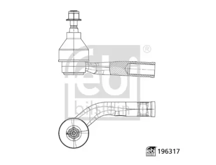 Накінечник тяги febі bilstein 196317