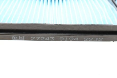 FEBI MAZDA Фильтр салона (2шт.) 3 -08 5 05- febі Bilstein 27243