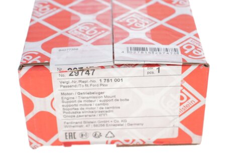 Подушка КПП Ford; Mazda; Volvo (FEBI) febі Bilstein 29747