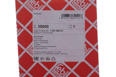 Важіль підвіски,задня вісь febі Bilstein 30000