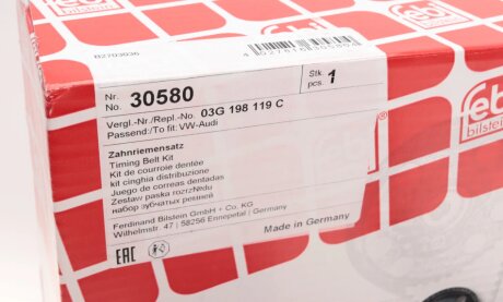 Комплект ГРМ febі Bilstein 30580