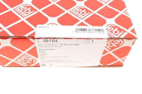 FEBI RENAULT Шкив к/вала CLIO,MEGANE 1.5DCI febі Bilstein 36154