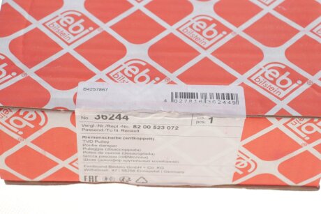 Шків колінвалу febі Bilstein 36244