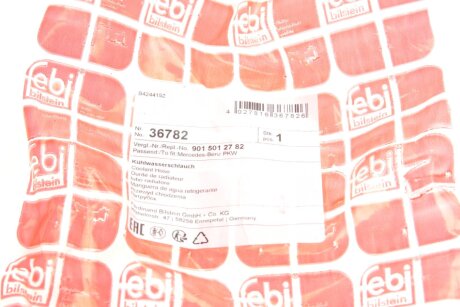 Патрубoк водяного охлаждения двигателя, вверху, от двигателя к радиатору MB OM611 (FEBI) febі Bilstein 36782