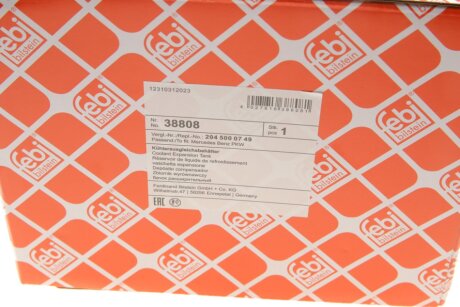 Розширювальний бак охолодження febі Bilstein 38808