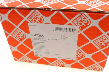 Трубка вентиляції картера febі Bilstein 47264