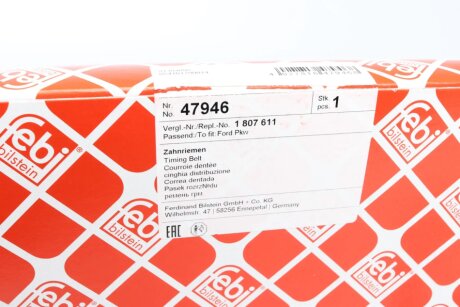 Ремень ГРМ febі Bilstein 47946