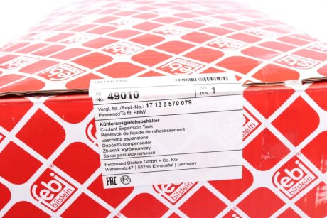 Компенсационный бак febі Bilstein 49010