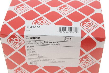 FEBI DB Фильтр воздушный W205 2.1d 14- febі Bilstein 49658