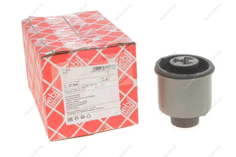 FEBI - Сайлентблок балки febі bilstein 31547