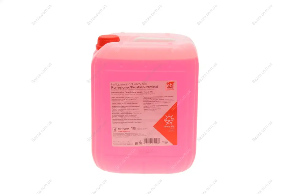 Антифриз FEBI красный Ready Mix -35C G12 (Канистра 10л) febі bilstein 172007