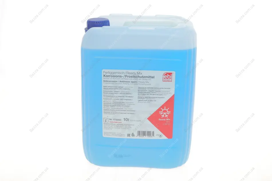 Антифриз FEBI синий Ready Mix -35C G11 (Канистра 10л) Febі Bilstein 172003 (фото 1)