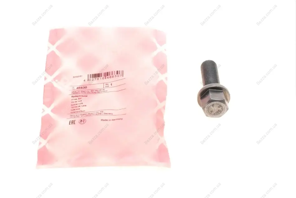 Болт колеса febі bilstein 46630