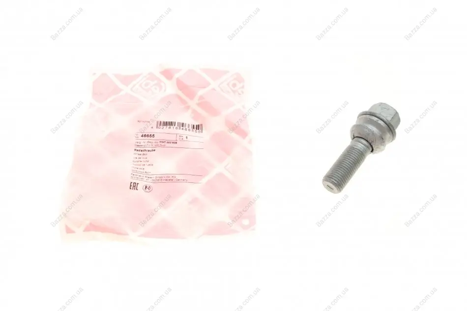 Болт колеса febі bilstein 46655
