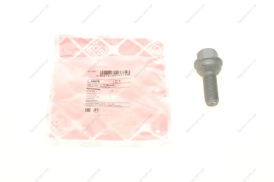 Болт колеса febі bilstein 46675
