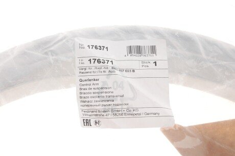 Рычаг передней подвески febі Bilstein 176371