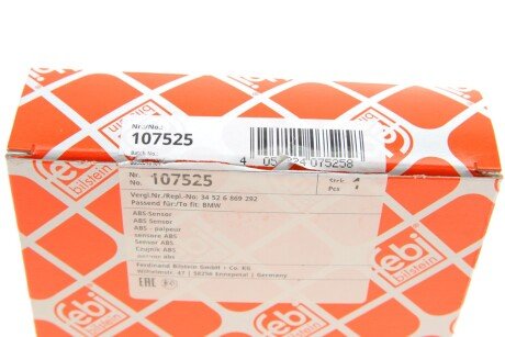 Датчик абс febі Bilstein 107525