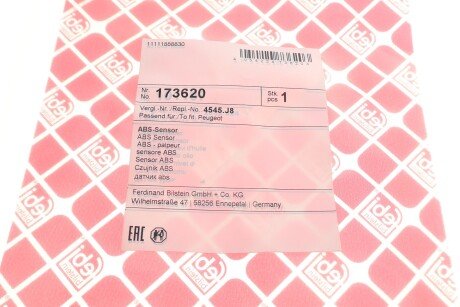 Датчик ABS febі Bilstein 173620